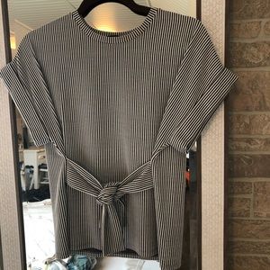 XS Express Women’s Tie Shirt